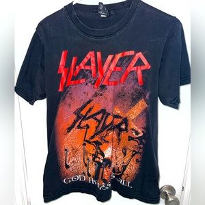 Vintage Slayer “God Hates us All” T sz M